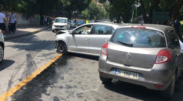 Beşiktaş’ta feci kaza: 1’i ağır 2 yaralı