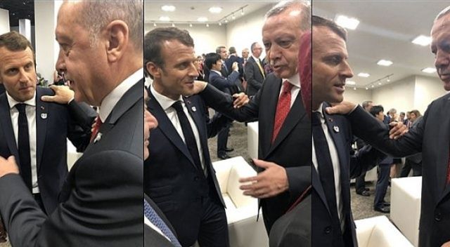 Cumhurbaşkanı Erdoğan: Bak Macron, Kıbrıs meselesinde sen konuşamazsın