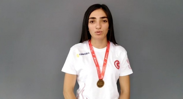 Karslı atlet Romanya’da Balkan şampiyonu oldu