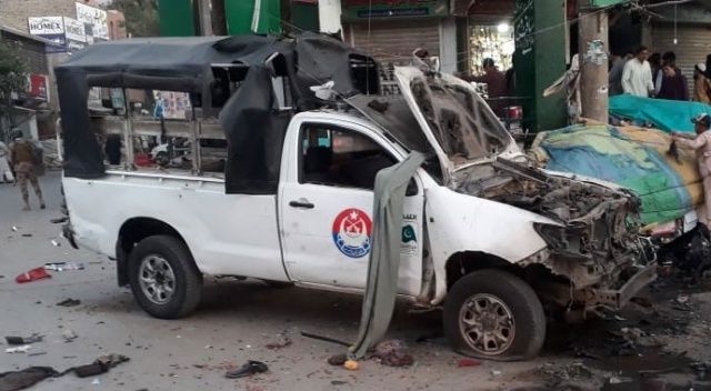 Pakistan’da patlama: 4 ölü, 20 yaralı