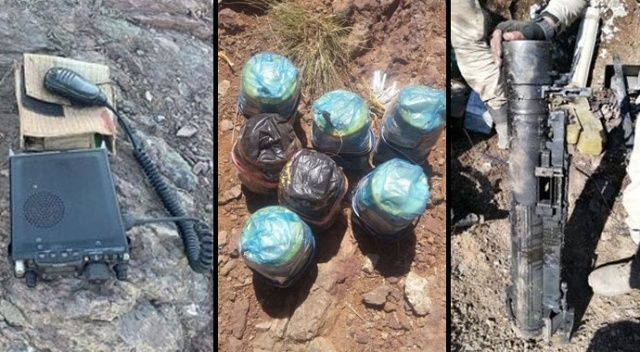 Pençe Harekâtı ile PKK&#039;nın 177 mağara ve sığınağı imha edildi