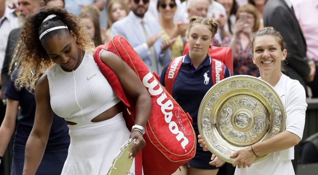Wimbledon tek kadınlarda şampiyon Simona Halep