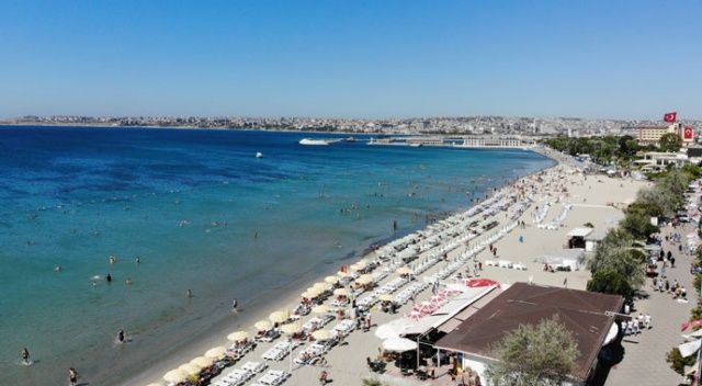 Bayramın son gününde İstanbullular plajlara koştu