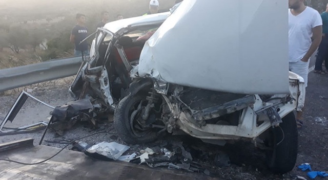 Hatay’da 3 aracın karıştığı kazada 6 kişi yaralandı