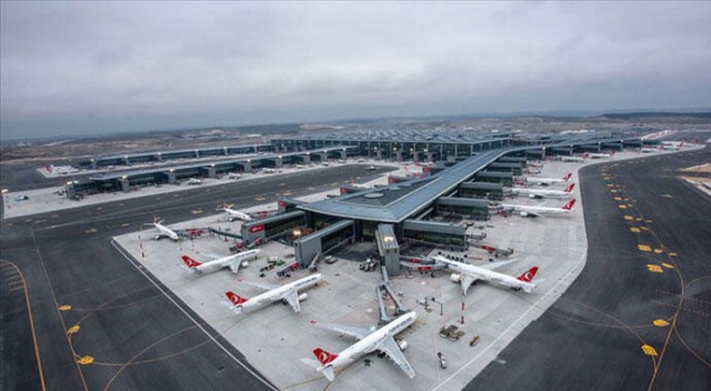 İstanbul Havalimanı&#039;ndan saatte 53,5 sefer yapıldı