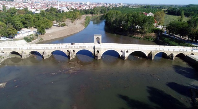 Tarihi Tunca Köprüsü&#039;nün restorasyonu tamamlandı