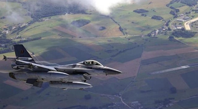 Belçika Hava Kuvvetleri&#039;ne ait F-16 düştü