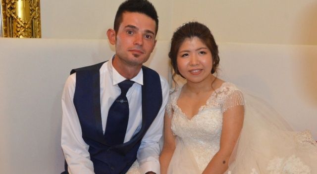 Japon geline Türk usulü düğün