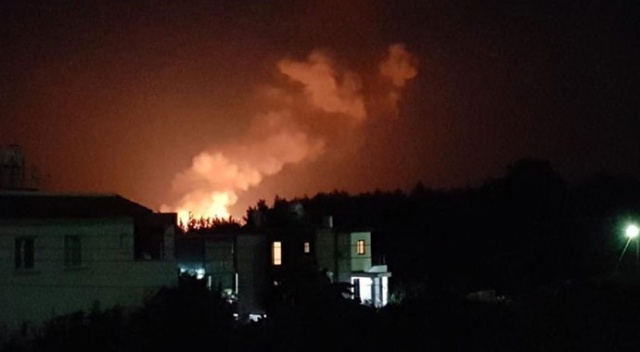 KKTC’de askeri bölgede art arda patlamalar