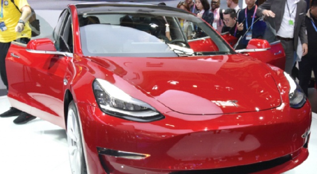 Çin üretimi Tesla satışa hazır hâlde