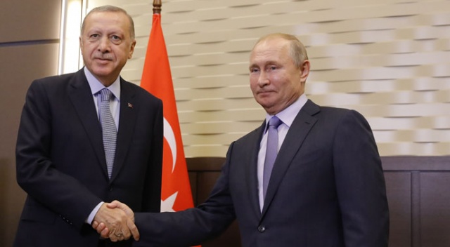 Cumhurbaşkanı Erdoğan Soçi&#039;de Putin ile görüşüyor
