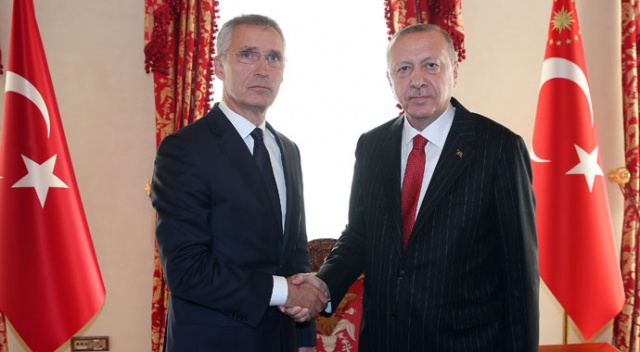 Cumhurbaşkanı Erdoğan, Stoltenberg&#039;i kabul etti