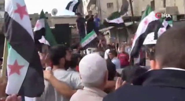 İdlib’de Barış Pınarı Harekatı’na destek