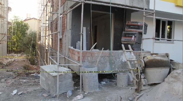Konya’da inşaatın 4. katından düşen işçi yaralandı