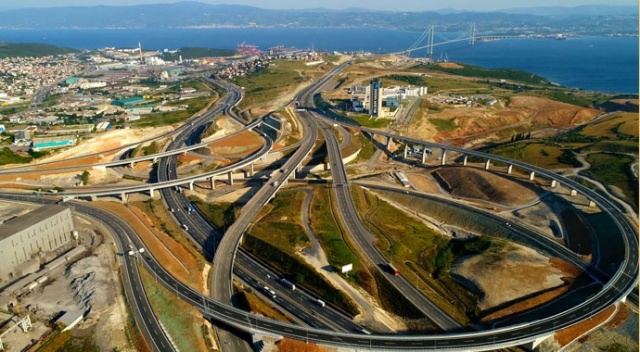 Kuzey Marmara Otoyolu&#039;nun yapım aşamaları böyle görüntülendi