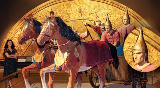Müzede şaşırtan benzerlik! Urartu askerinin Kenan İmirzalıoğlu’na benzerliği ziyaretçileri şaşırtıyor