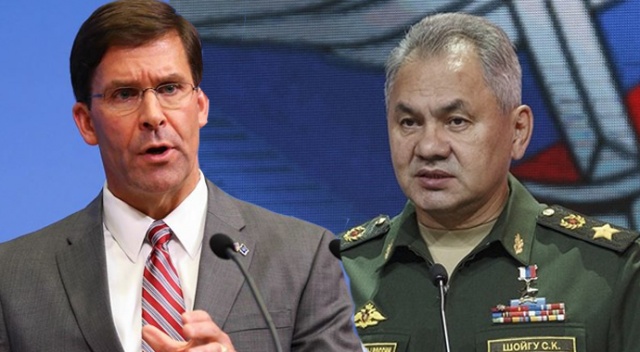Rusya ve ABD savunma bakanları arasında &quot;Suriye&quot; görüşmesi