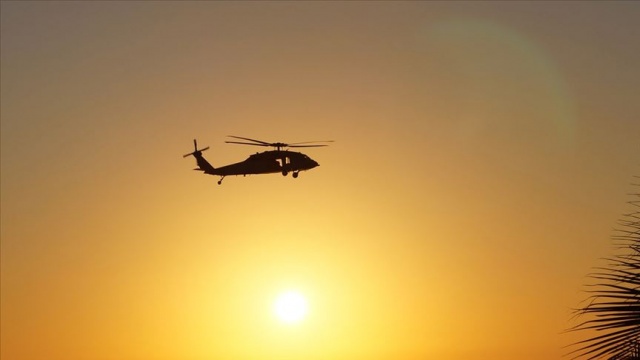 Afganistan&#039;da ABD&#039;ye ait askeri helikopter düştü: 2 ölü