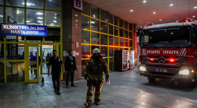 Bakırköy Dr. Sadi Konuk Hastanesi&#039;nde yangın