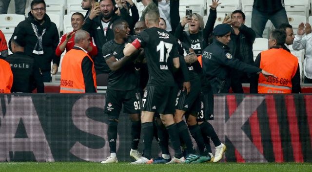 Beşiktaş sahasında yenilmezlik serisini sürdürdü
