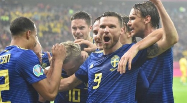 İsveç, EURO 2020 biletini kaptı
