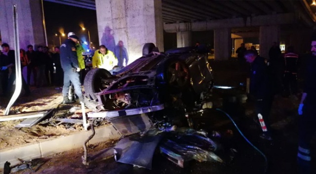 Antalya&#039;da feci kaza: Sürücü hayatını kaybetti