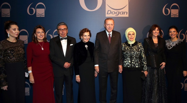 Cumhurbaşkanı Erdoğan, Doğan Grubu’nun 60. yıl kutlamalarına katıldı