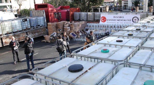 İstanbul merkezli 9 ilde sahte içki operasyonu! 80 kişi gözaltına alındı