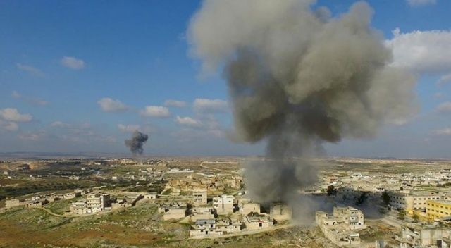 Beşşar Esad rejiminin İdlib&#039;deki hava saldırılarında 17 kişi hayatını kaybetti