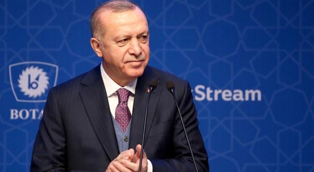 Cumhurbaşkanı Erdoğan&#039;dan TürkAkım Projesine ilişkin paylaşım