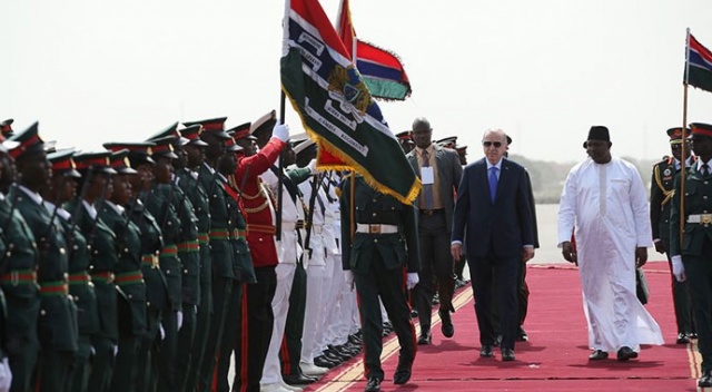 Cumhurbaşkanı Erdoğan Gambiya&#039;da