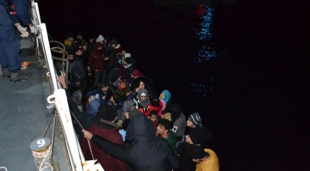 İzmir&#039;de 131 düzensiz göçmen yakalandı