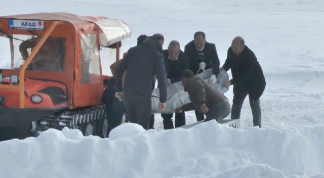 Karda kaybolan Ali Kaçar&#039;ın cenazesi morga kaldırıldı