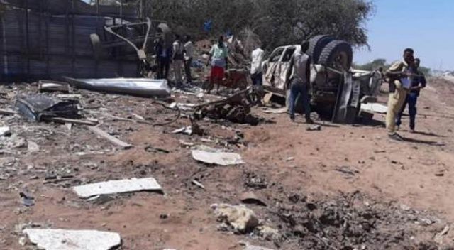 Somali&#039;de yaralanan 9 yaralı, ambulans uçakla Türkiye&#039;ye geliyor