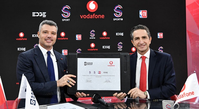 Vodafone ve Saran Grup sporda güçlerini birleştirdi