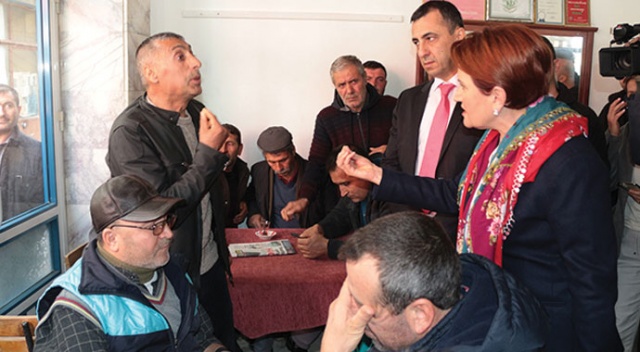 Balıkesir&#039;de vatandaşlardan Akşener&#039;e HDP tepkisi