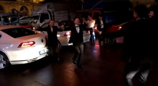 İstanbul&#039;da düğün konvoylarında şoke eden görüntüler kamerada