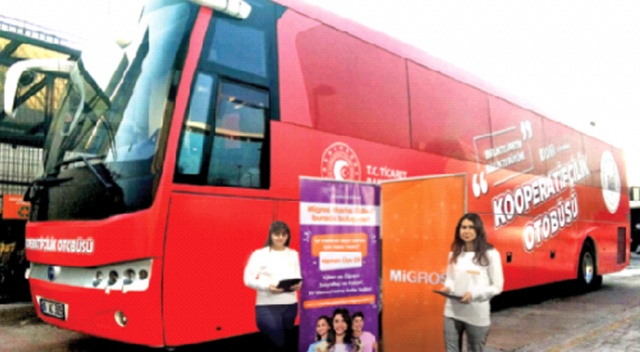 Kooperatifçilik Otobüsü Türkiye turuna çıktı
