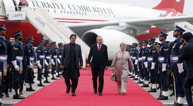 Pakistan Erdoğan’ı coşkuyla kucakladı