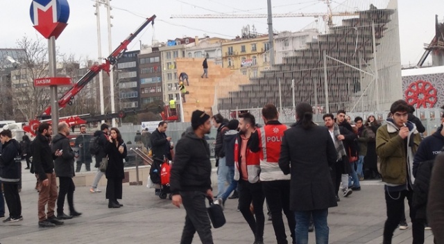 Taksim Meydanı ve İstiklal Caddesi’nde güvenlik uygulaması