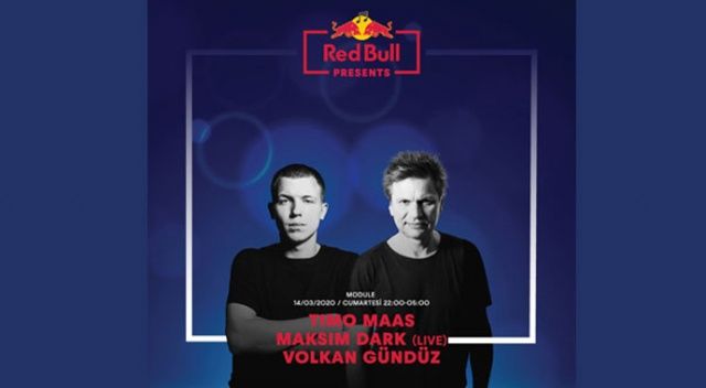 Timo Maas ve Maksim Dark Red Bull Presents kapsamında İstanbul&#039;da