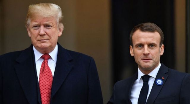 Trump ve Macron, telefonda NATO&#039;yu görüştü