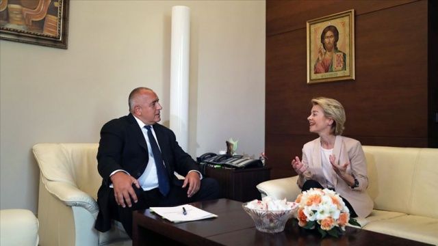 Bulgaristan Başbakanı Borisov, von der Leyen ile göç krizini görüştü
