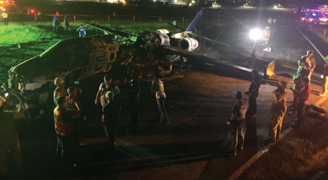 Filipinler&#039;de ambulans uçak kazası: 8 ölü