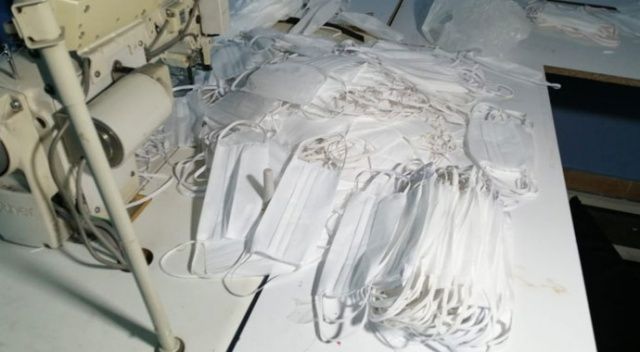 Koronavirüs fırsatçılarına baskın: 1 milyon sahte maske ele geçirildi