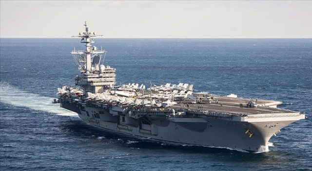 ABD, uçak gemisinden 2 bin 700 askerini tahliye ediyor