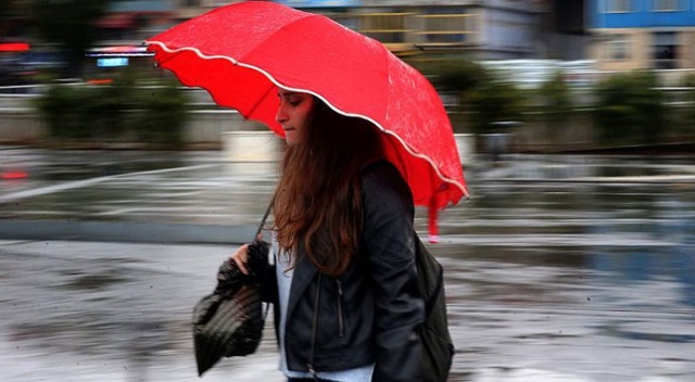 Marmara Bölgesi&#039;nin genelinde çarşamba günü kuvvetli yağış bekleniyor