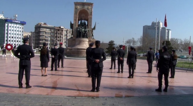 Türk Polis Teşkilatının kuruluşunun 175. yılı törenine koronavirüs düzenlemesi