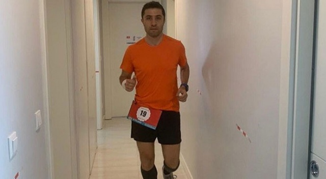 Aksa Akrilik CFO&#039;sundan evde maraton denemesi