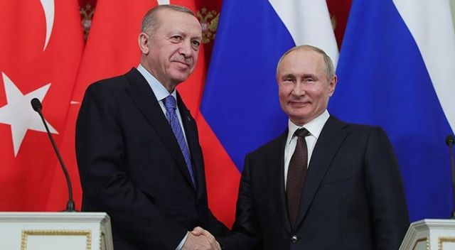 Cumhurbaşkanı Erdoğan, Rusya Devlet Başkanı Putin&#039;le telefonda görüştü
